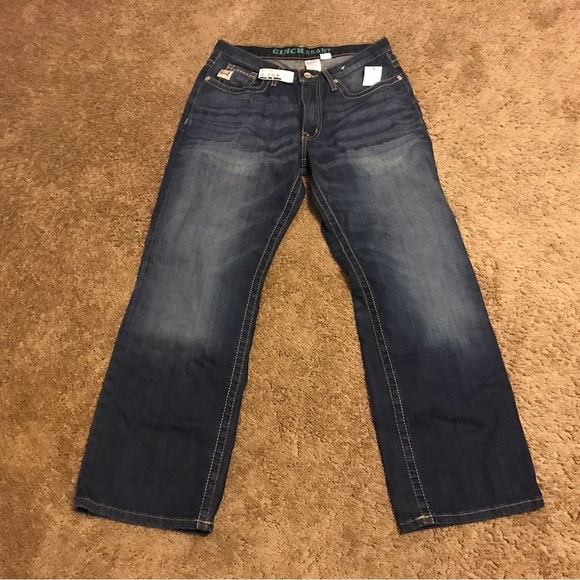 NWT Cinch Grant Mid Rise Relaxed Boot Cut Jeans - Picture 1 of 7